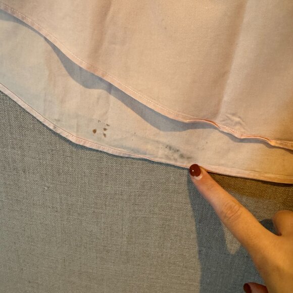 Ralph Lauren Classic Fit Short Sleeve Button Down XL Peach Shirt Blue Pony Logo - Picture 5 of 9